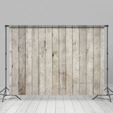 Lofaris Rustic Natural Gray Wooden Wall Panel Gaps Backdrop